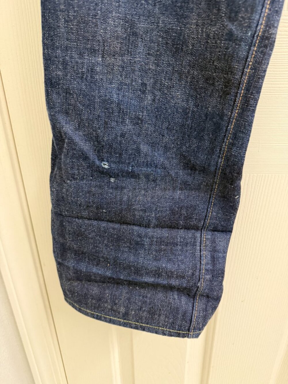 Sugar Cane Extra Heavy Coarse Weave Selvedge Denim Jeans W38 L36 - Picture 6 of 11